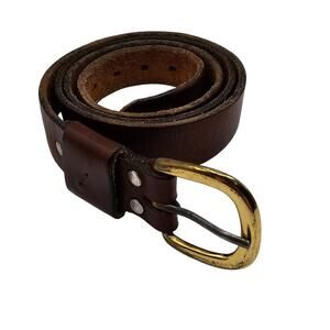 Kevin’s Fine Outdoor Gear Brown Genuine Leather Belt Size 32